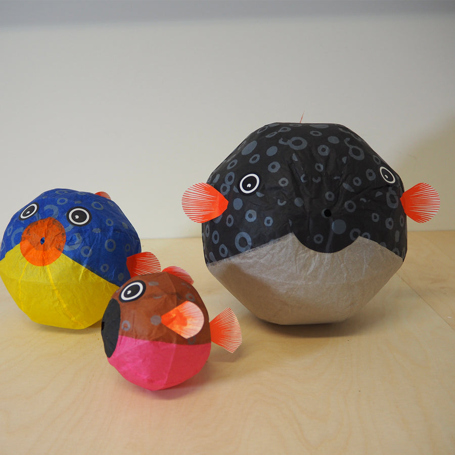 Paper Balloon Blow Fish Set