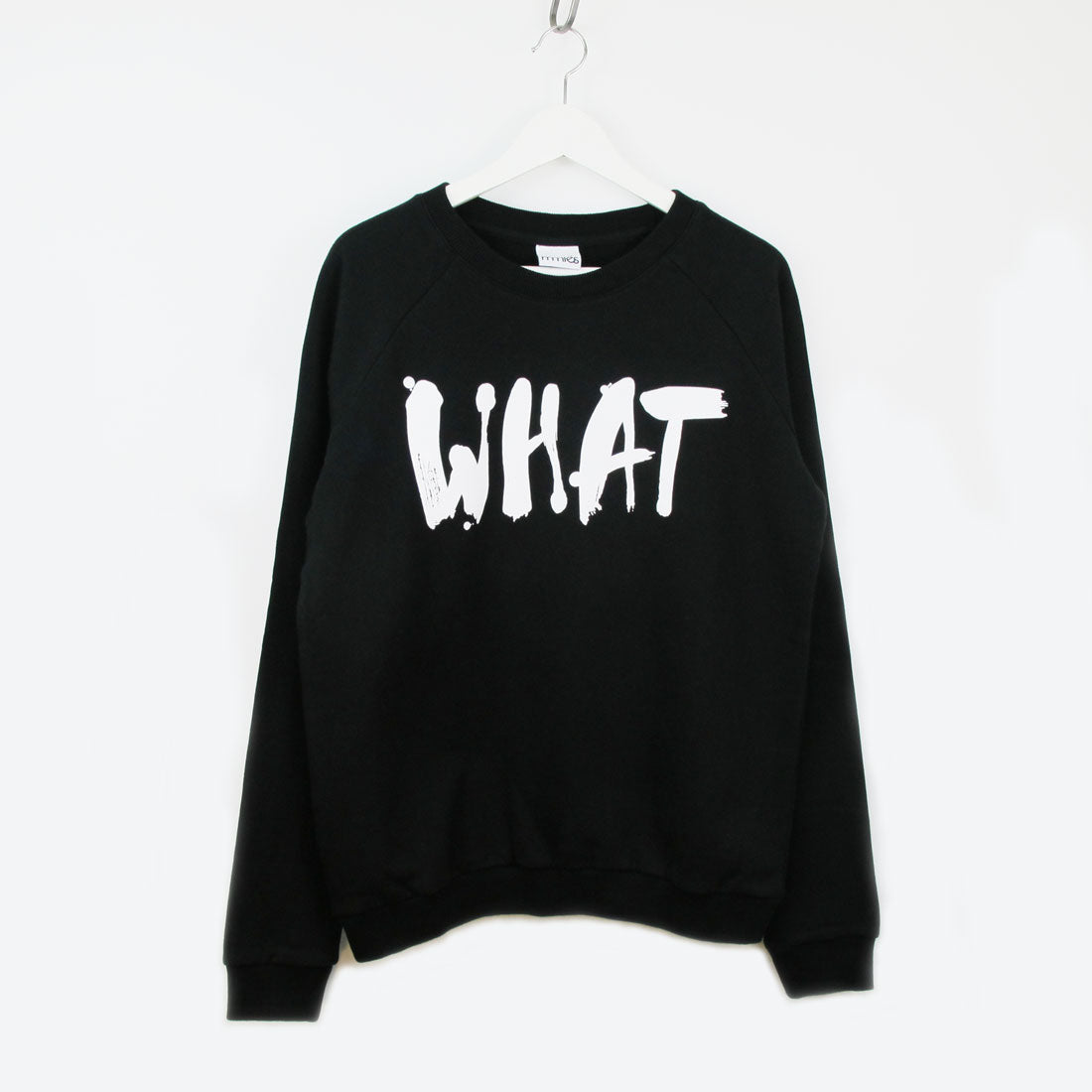 mmies Sweatshirt WHAT Black